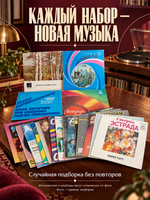 Виниловые пластинки 17,5 см Набор из 10 штук для прослушивания (случайная подборка)
