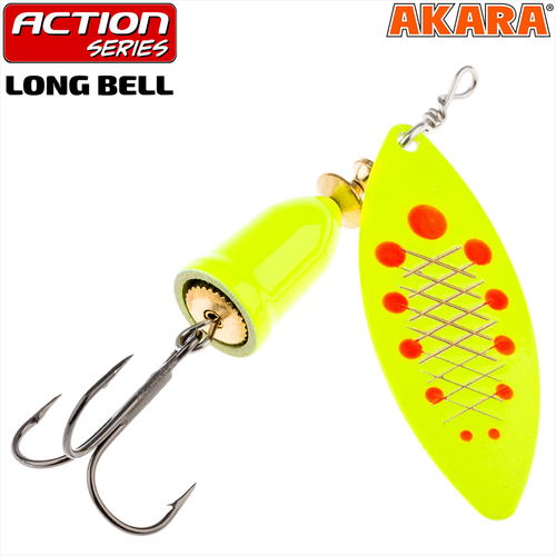 Блесна вращающаяся Akara Action Series Long Bell 3 12 гр. 3/7 oz. A 9