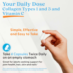 Doctor's Best, коллаген типов 1 и 3 с витамином C, 240 капсул