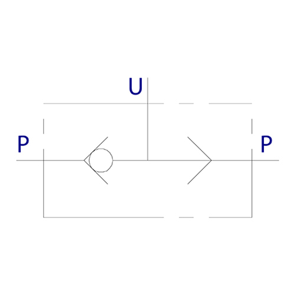 Клапан VU2P 1/4"
