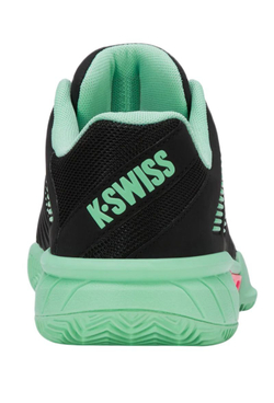 Женские Кроссовки теннисные K-Swiss Express Light 3 Clay - black/neon mint/neon pastel pink