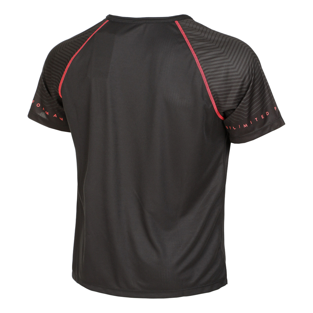 Мужское теннисное поло Endless Feisty Sleeves T-Shirt Men - Black, Pink