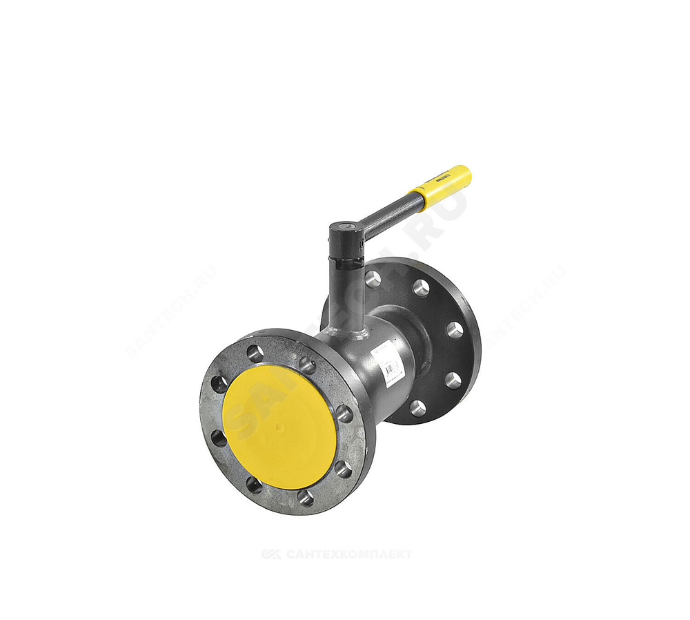 Кран шаровой сталь 09Г2С Ballomax КШТ 60.103 Ду 65 Ру16 фл L=270мм BROEN КШТ 60.103.065.А.16