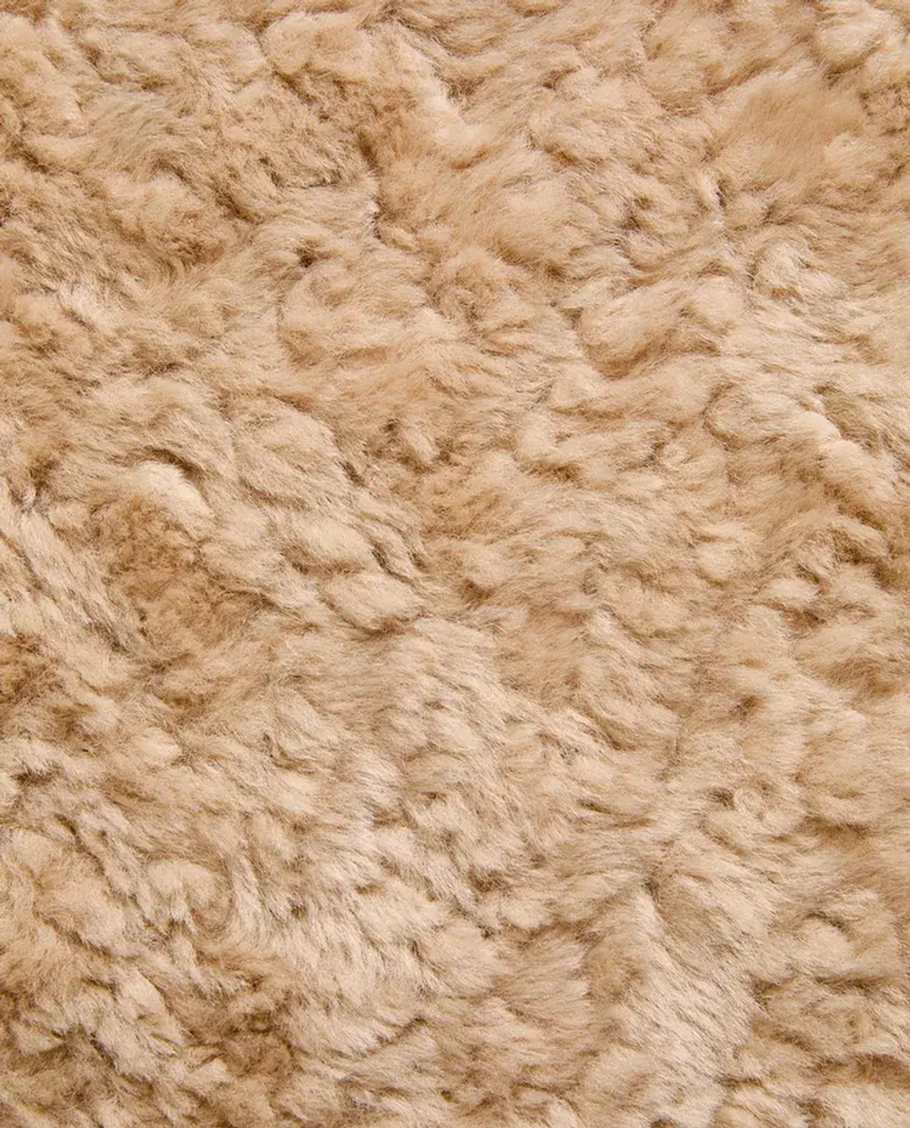 ZARA HOME НАВОЛОЧКА ДЛЯ ДЕКОРАТИВНОЙ ПОДУШКИ ИЗ ИСКУССТВЕННОЙ ШЕРСТИ, ПЕСОЧНЫЙ
