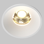 Встраиваемый светодиодный светильник Maytoni Round DL058-7W2.7K-W
