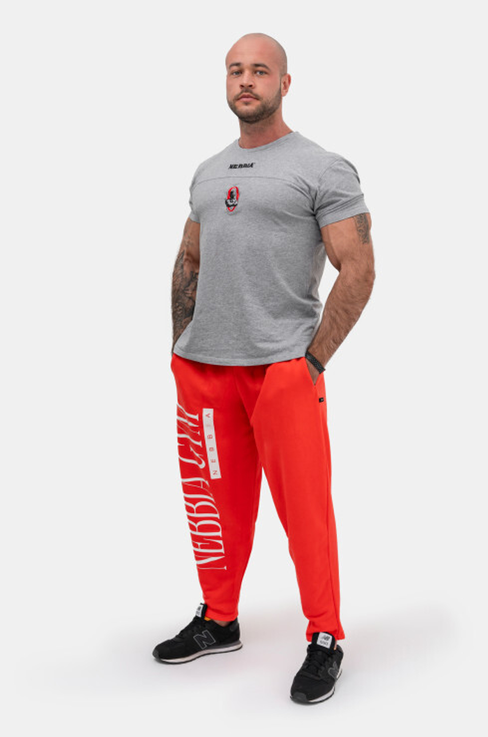 BEAST MODE ON ICONIC SWEATPANTS 186 Красные