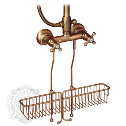 Полка-решетка подвесная на смеситель Migliore Complementi H42xL40xP13cm ML.COM-50.175