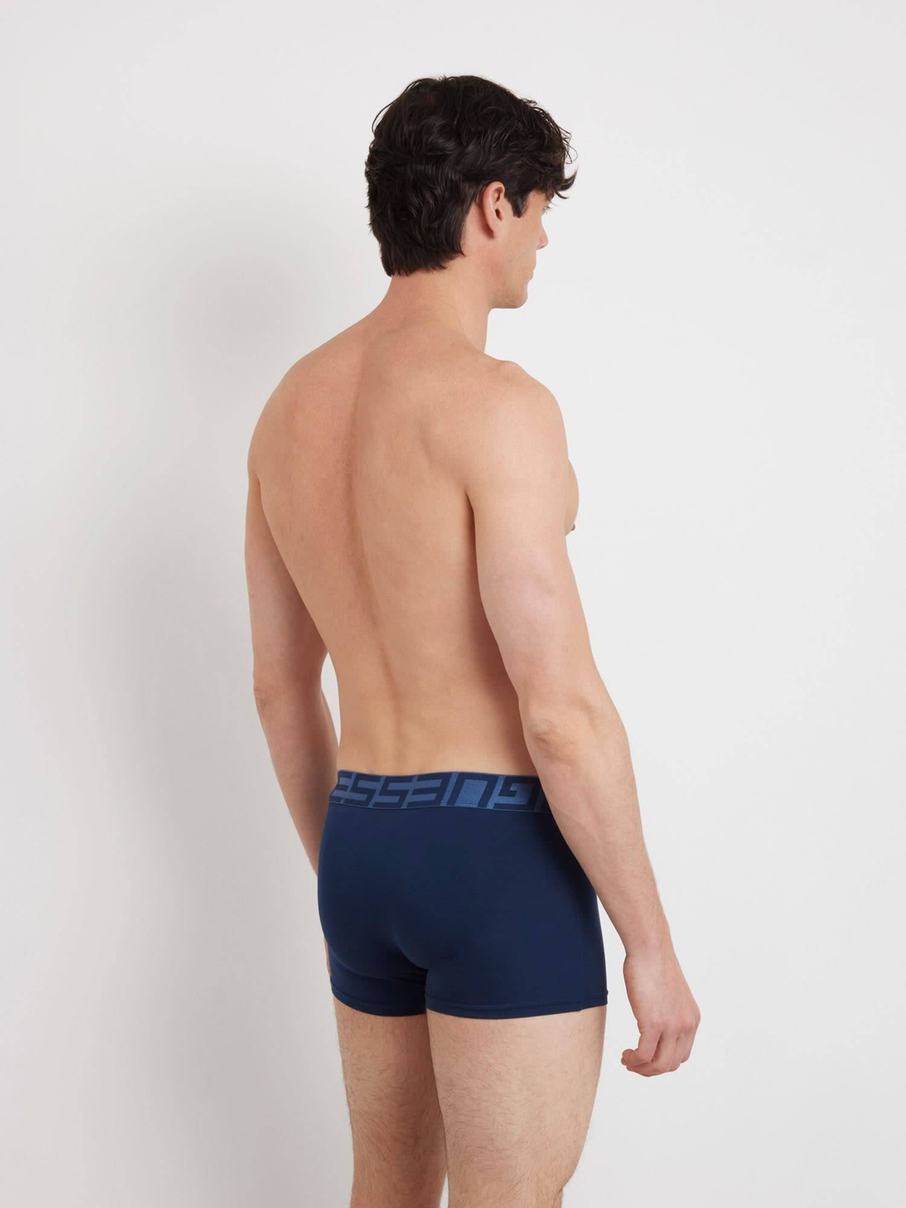 Трусики-боксеры 3шт. Guess Underwear - темно-синий(U4RG01 K6YW0)
