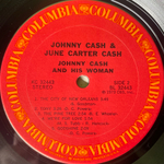 Johnny Cash & June Carter Cash ‎– Johnny Cash And His Woman (США 1973г.)
