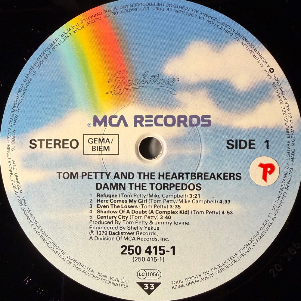 Tom Petty And The Heartbreakers – Damn The Torpedoes (Германия 1984г.)