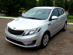 Порог левый Kia Rio 3 2011-2017 Полный профиль (1мм)