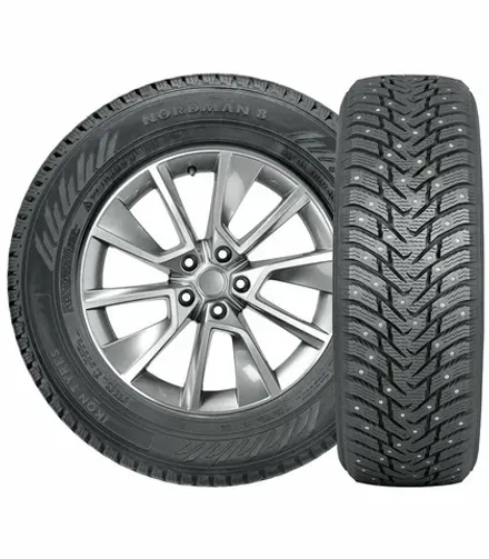 Зимняя шина шипованная Ikon Tyres Nordman 8 (245/45 R17 99T)
