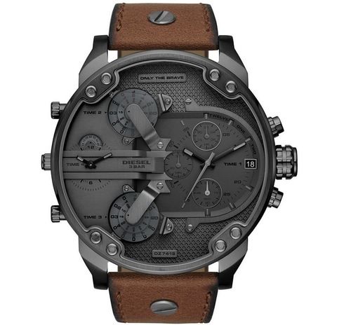 Наручные часы DIESEL DZ7413 Daddy 2.0, коричневый