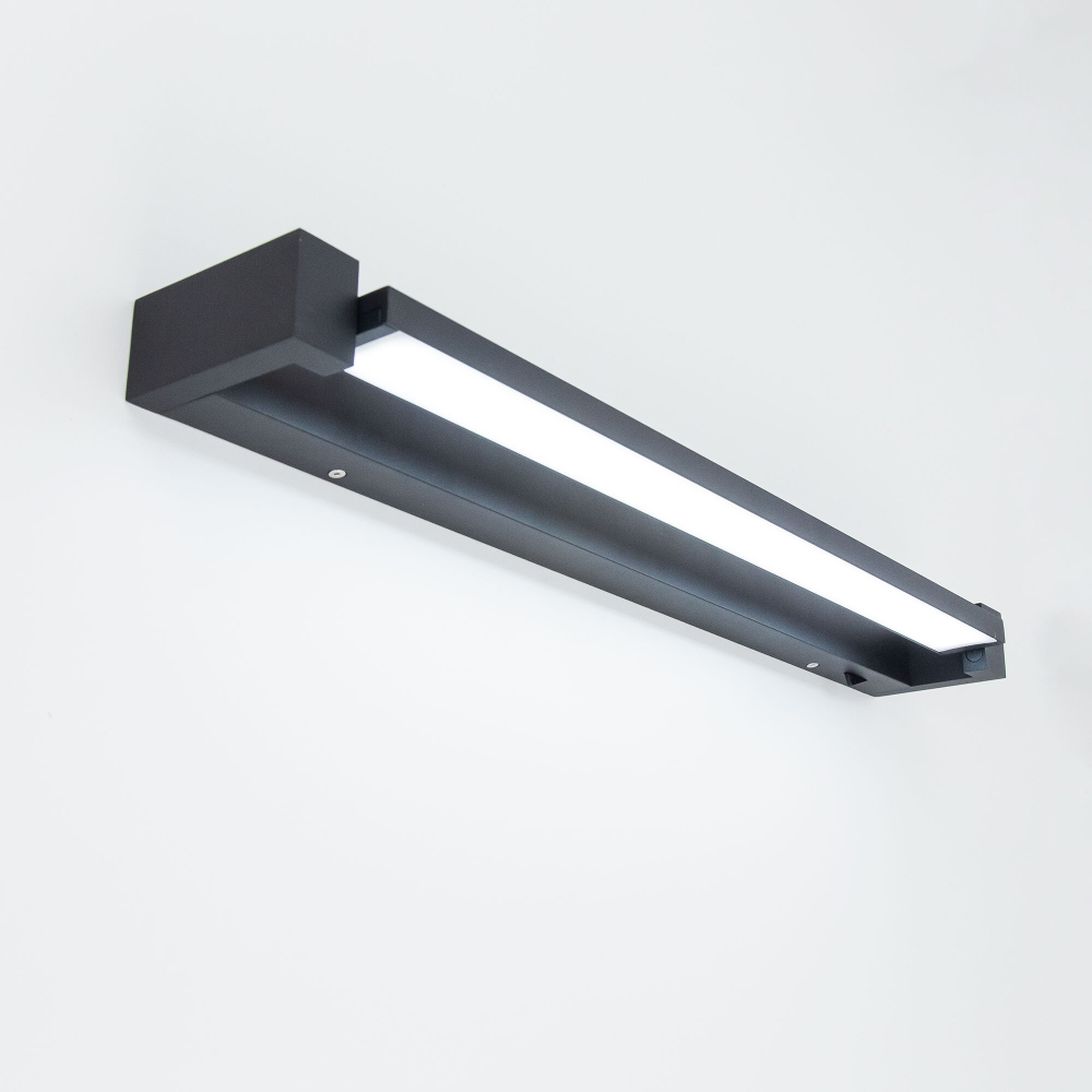 Citilux Визор CL708261N LED Настенная подсветка с выключателем Чёрная