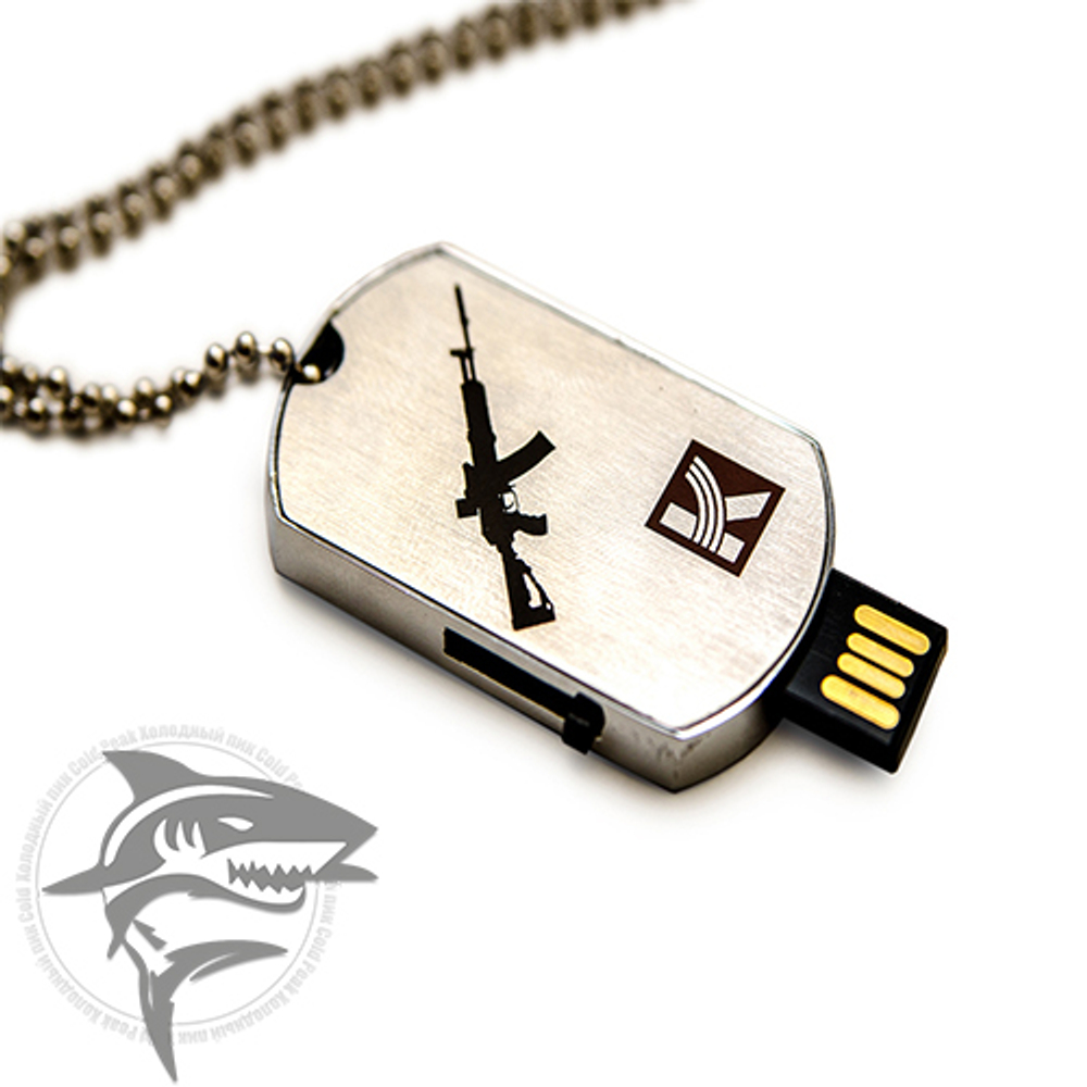 Флеш-накопитель «Армейский жетон», 16 gb