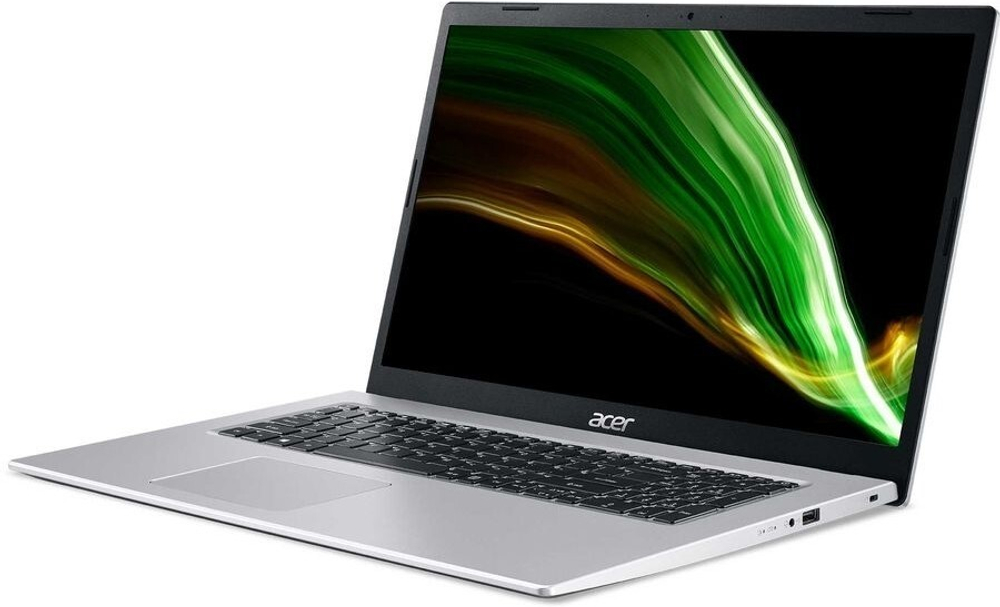 Ноутбук Acer Aspire 3 A317-53-78W9 (NX.AD0ER.01D) Silver 17.3" FHD i7-1165G7/16Gb/512Gb/W11