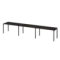Бенч линейный на 3 рабочих места АМБЛ-003-3  4200x730x760 Арго-М