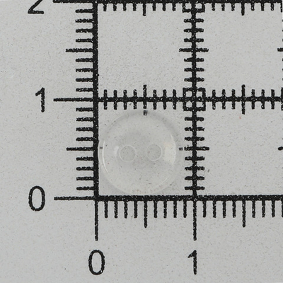 Пуговицы 2 прокола 14L=9 мм, (Clear (прозрачный)), NE74, 144 шт