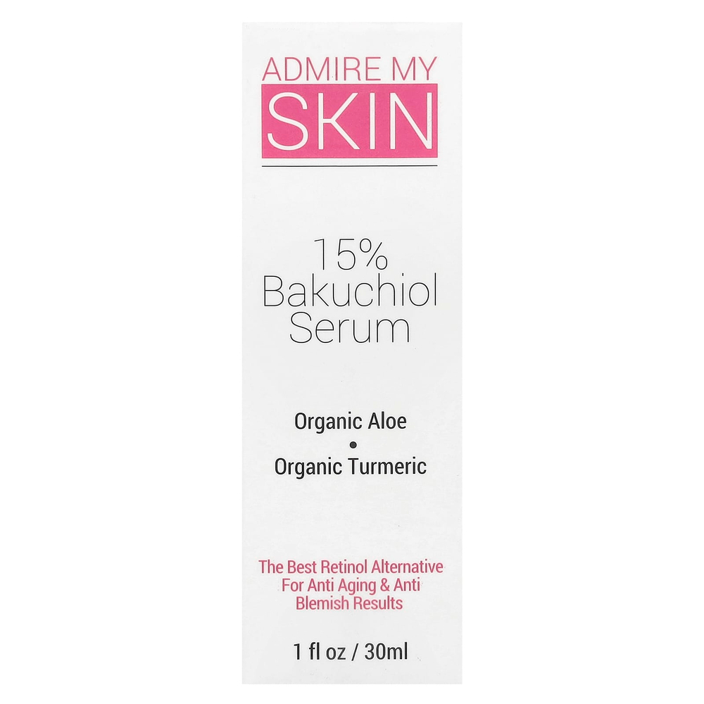 Admire My Skin, 15% сыворотка с бакучиолом, 30 мл (1 жидк. Унция)
