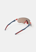 Спортивные очки 720armour Elfo / Matte White Frame / Matte Dark Grey Blue temple / HC Red Black Lens