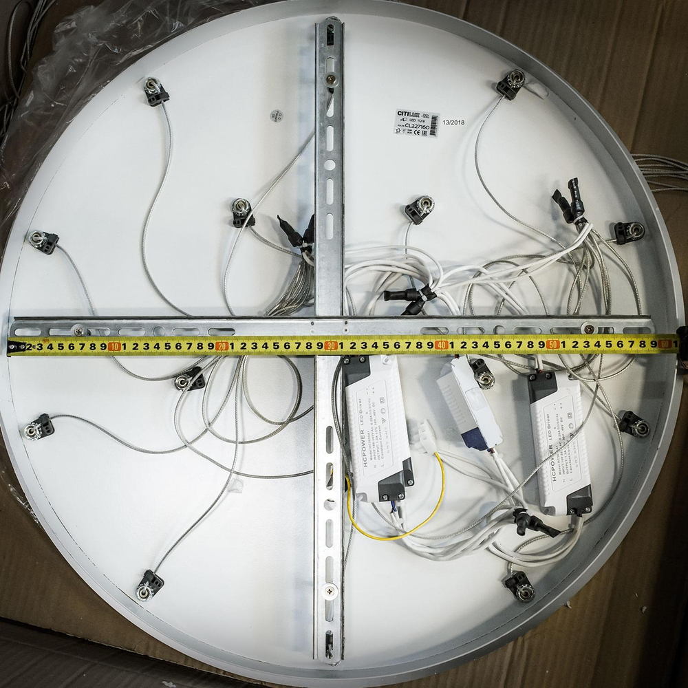 Citilux Вегас CL227160 LED Люстра каскадная Алюминий