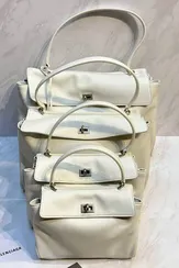 Сумка BALENCIAGA RODEO HANDBAG белый