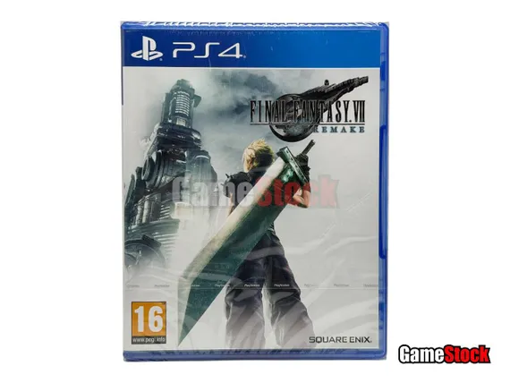 PS4 Final Fantasy VII Remake (Новый, Английская версия, CUSA-07187)