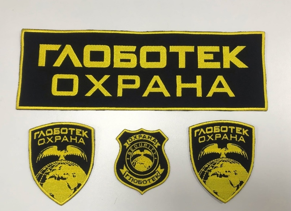 Вышивка шевронов, логотипов.