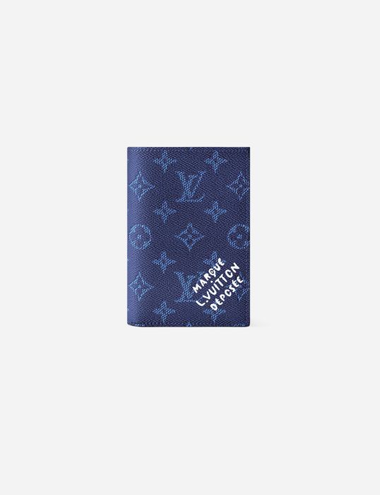 Обложка для паспорта Louis Vuitton Ocean