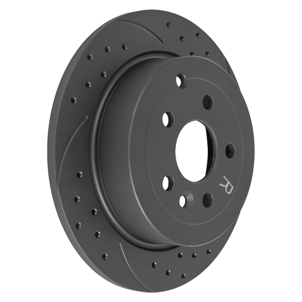 Диск тормозной задний перфорированный PRO-Line с покрытием (компл.2 шт) FORD/VOLVO/LAND ROVER Freelander 2 GANZ GIJ06051S