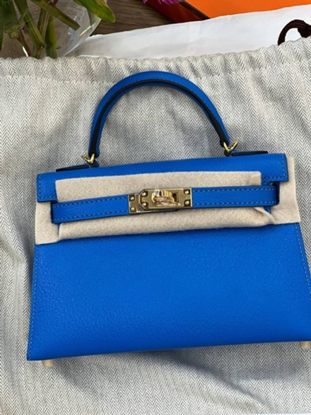 Сумка Hermes Kelly Mini Epsom ручной шов