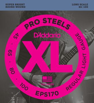 Струны для бас-гитары D'ADDARIO EPS170
