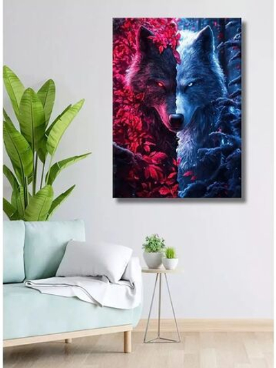 Картина "Два мира", галерейная 30х40см 1шт.