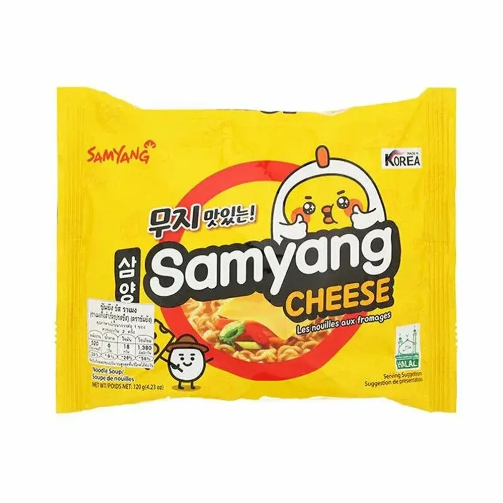 Лапша бп Самянг Cheese со вкусом сыра 120г