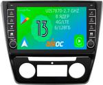 Магнитола для Skoda Yeti 2009-2018 (кондиционер) - Airoc AB-3204 (кнопки и крутилки), Android 13, Быстрая, SIM-слот, CarPlay