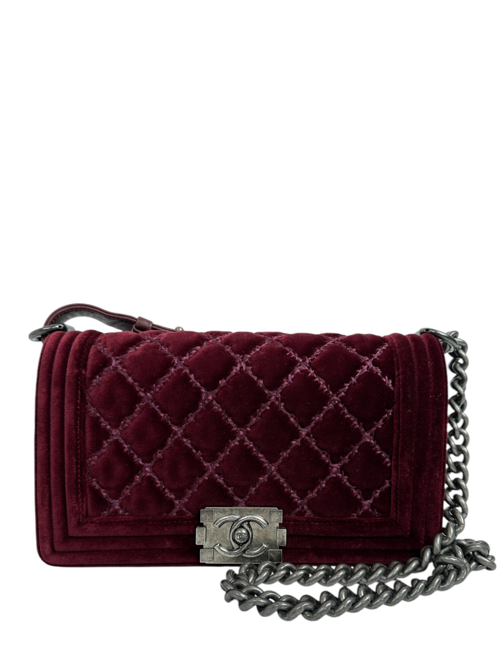 Сумка Chanel Boy Velvet