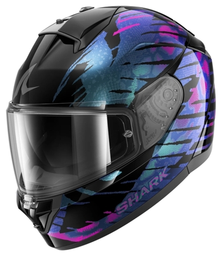 Шлем интеграл Shark RIDILL 2 REPTAIA Black/Violet/Glitter, S