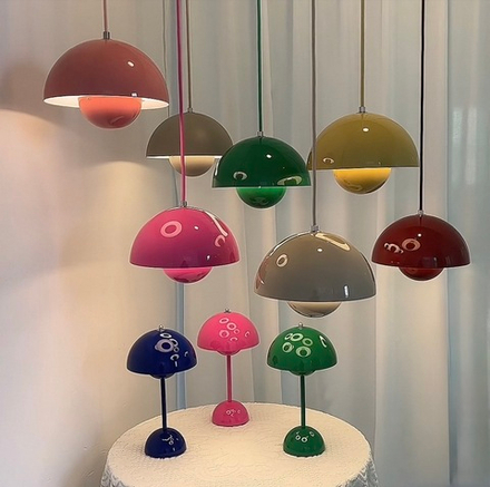 Pendant design lamp Flowerpot by Verpan Panton