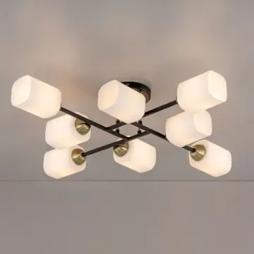 Люстра потолочная 8*E27 CL130285 черный Генри Citilux