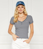 Футболка HENLEY Tommy Jeans - черный(DW0DW18429)