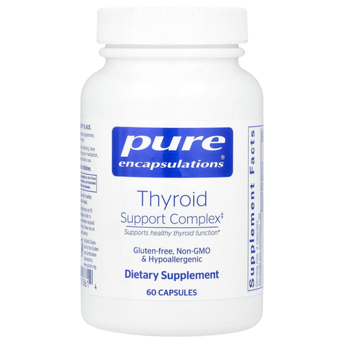 Pure Encapsulations, комплекс для поддержки щитовидной железы, 60 капсул
