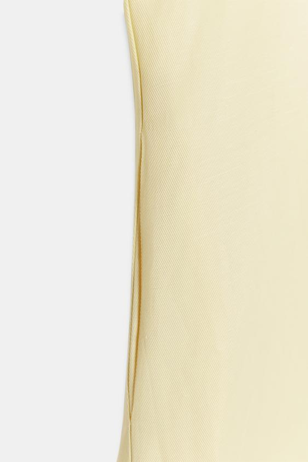 ZARA ПЛАТЬЕ МИДИ — ZW COLLECTION, ЖЕЛТЫЙ