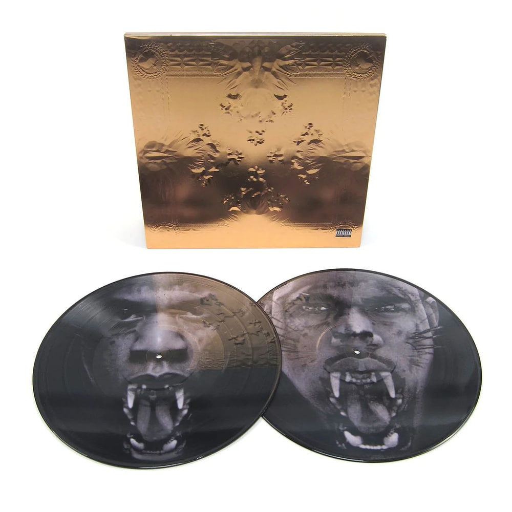 Jay Z & Kanye West - Watch The Throne - Deluxe Gold Jacket, Picture 2LP