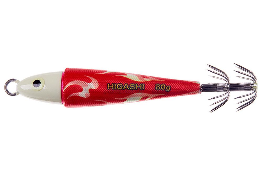Кальмарница HIGASHI Squid Cloth sinker 80g #06 Hot Fireman