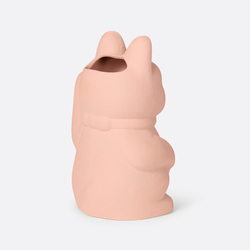 Ваза для цветов 20см Doiy Neko абрикос