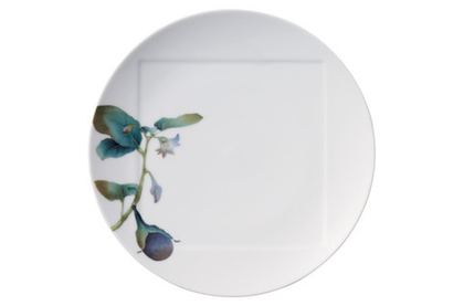Тарелка обеденная 27см Noritake Овощной букет Баклажан