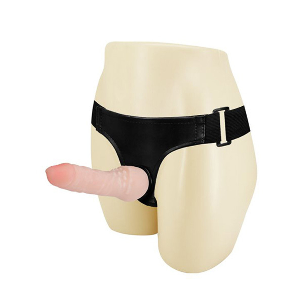 Реалистичный фаллоимитатор 16,9см на трусиках Bior Toys Erowoman-Eroman EE-10216