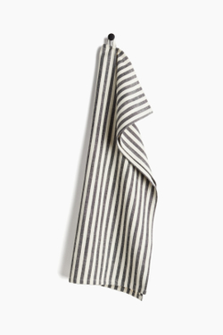 H&M HOME Кухонное полотенце в полоску, темно-серый