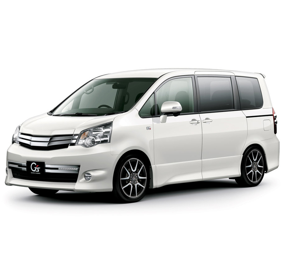 Toyota Noah 2 поколение ZRR70 (2007 - 2013) комплектация с салазками, цельный диван
