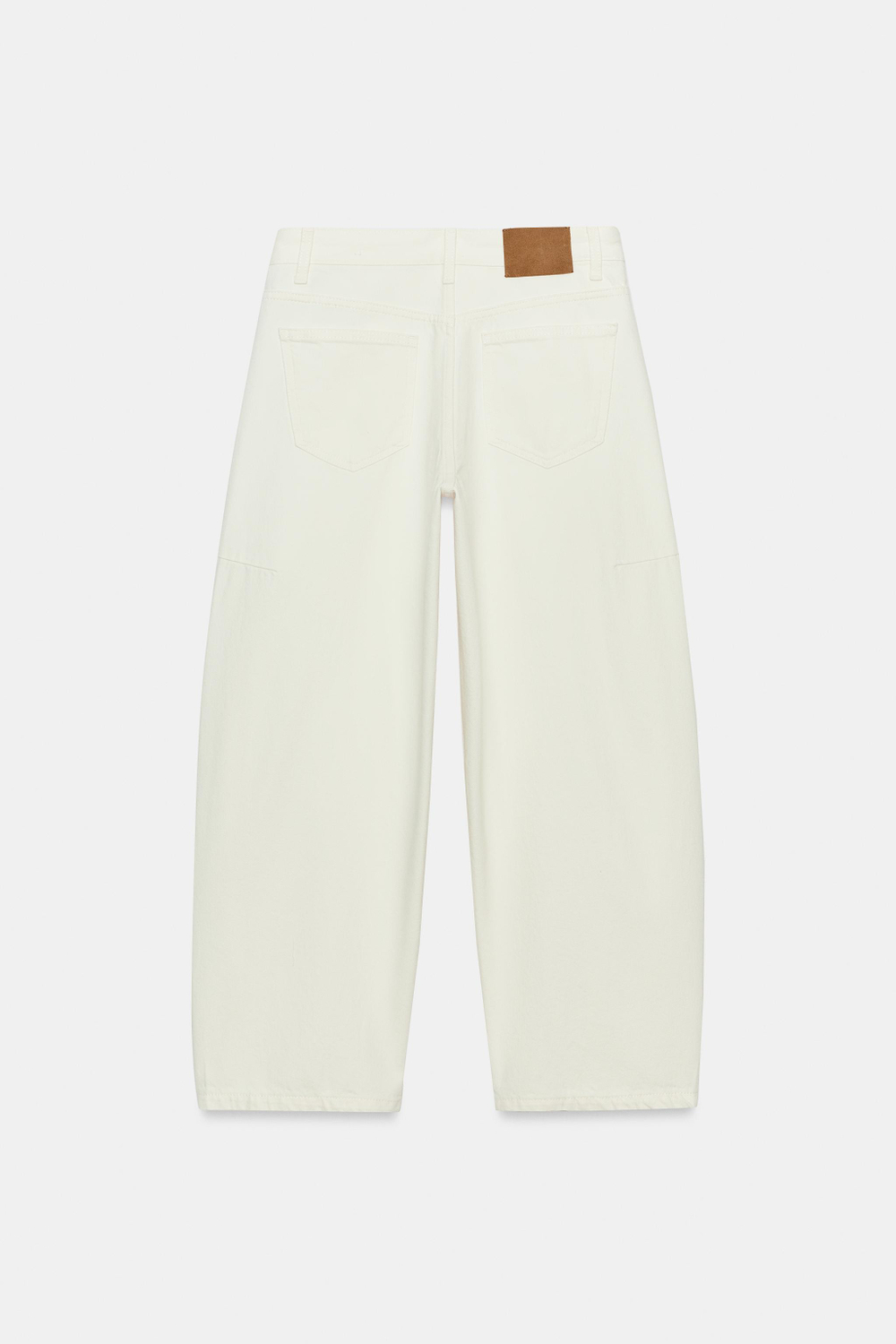 ДЖИНСЫ BALLOON СО СРЕДНЕЙ ПОСАДКОЙ — ZW COLLECTION — ZARA